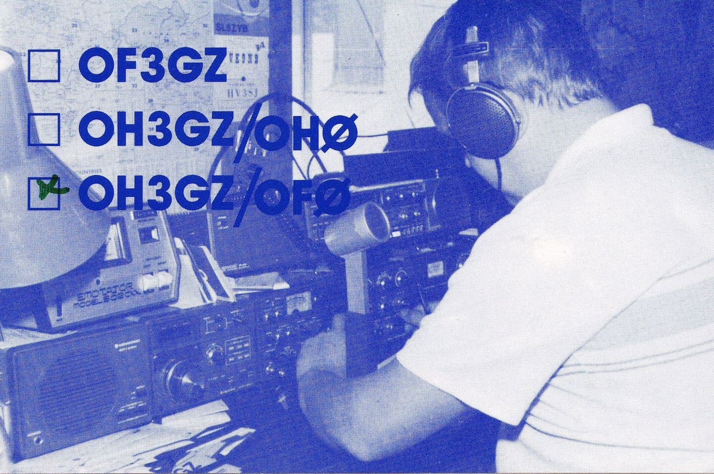 Toivakka Finland SLRA Radio Association Finnish QSL Radio Card