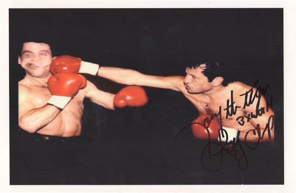 Tony "The Tiger" Lopez USA Boxing Champion 8x6 Hand Signed Photo
