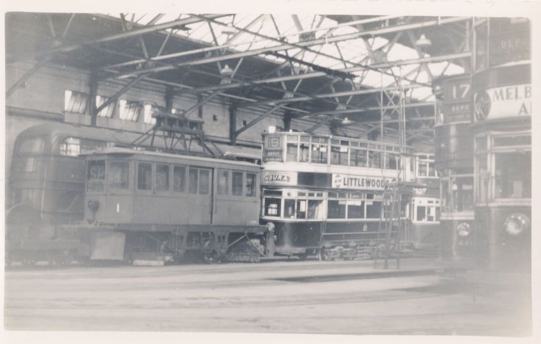 Torre Road Bus Station Leeds Old PB Postcard Style Antique Photo