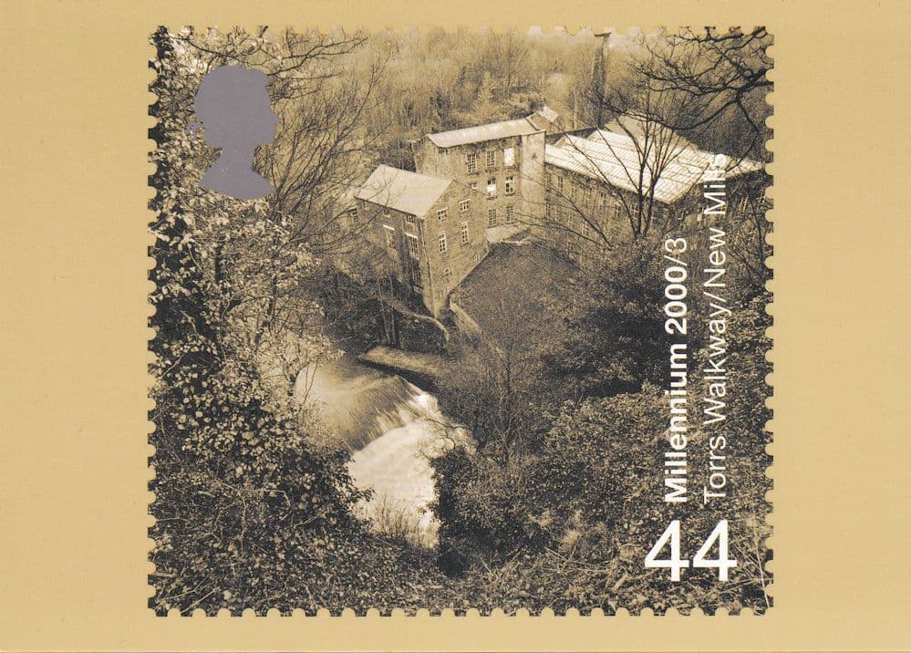 Torrs Walkway Derbyshire Royal Mail Limited Edition Postcard