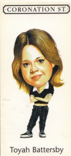 Toyah Battersby Coronation Street Unique Tiny Miniature Collectors Card