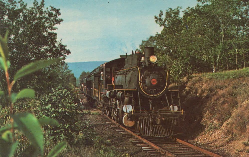 Train Crossing The Little Maiden Creek Kempton PA Postcard