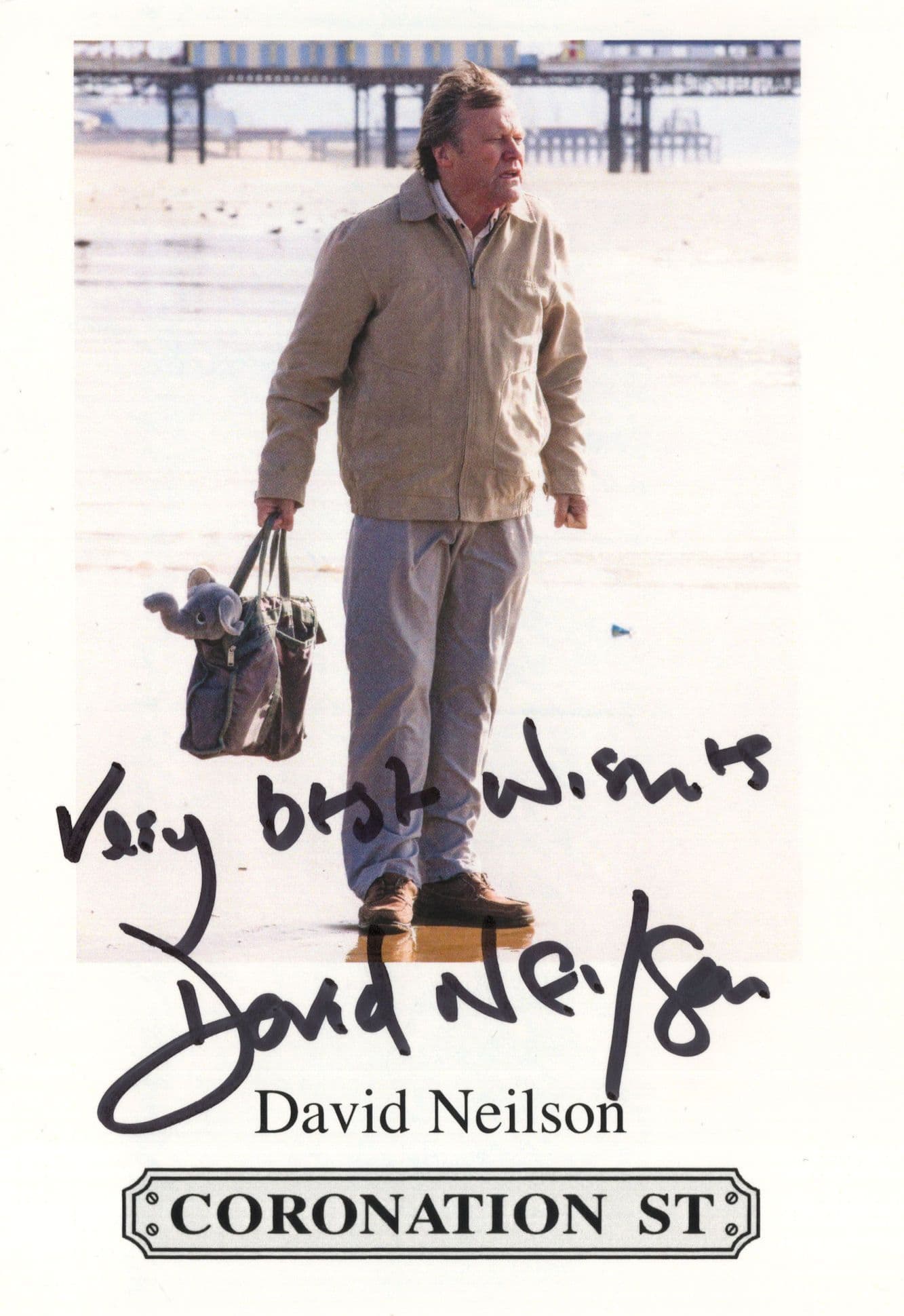 Tristan Gemmill Coronation Street Hand Signed ITV Cast Card Photo & More
