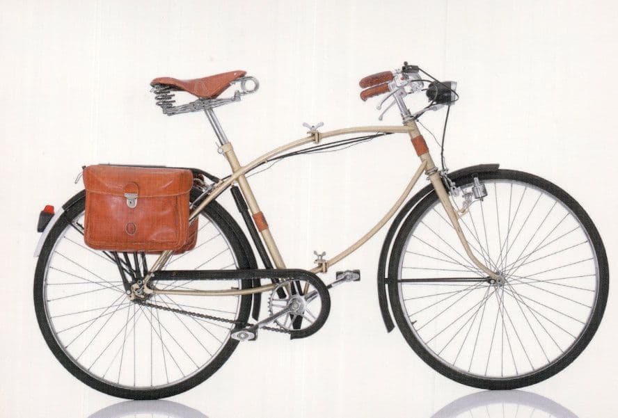 Trussardi Italian Italy 1985 Bicycle Bike Cycle Postcard