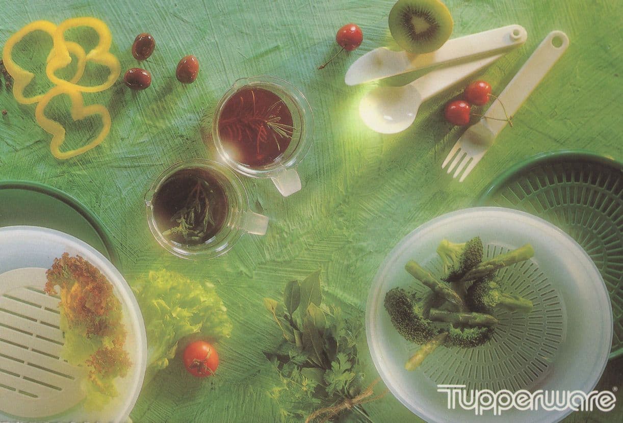Tupperware Norwich Party Host Advertising Postcard