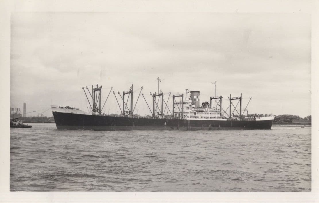 Turbo Electric Beaverglen Lithgows Scottish Ship Vintage Photo