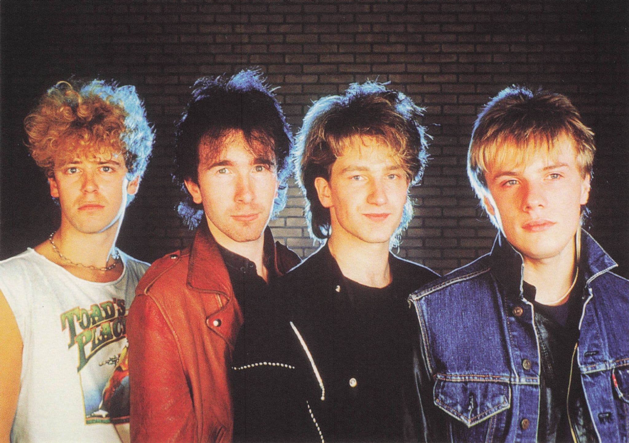 U2 Bono Pop Rock Group Rare Pyramid Vintage Photo Postcard