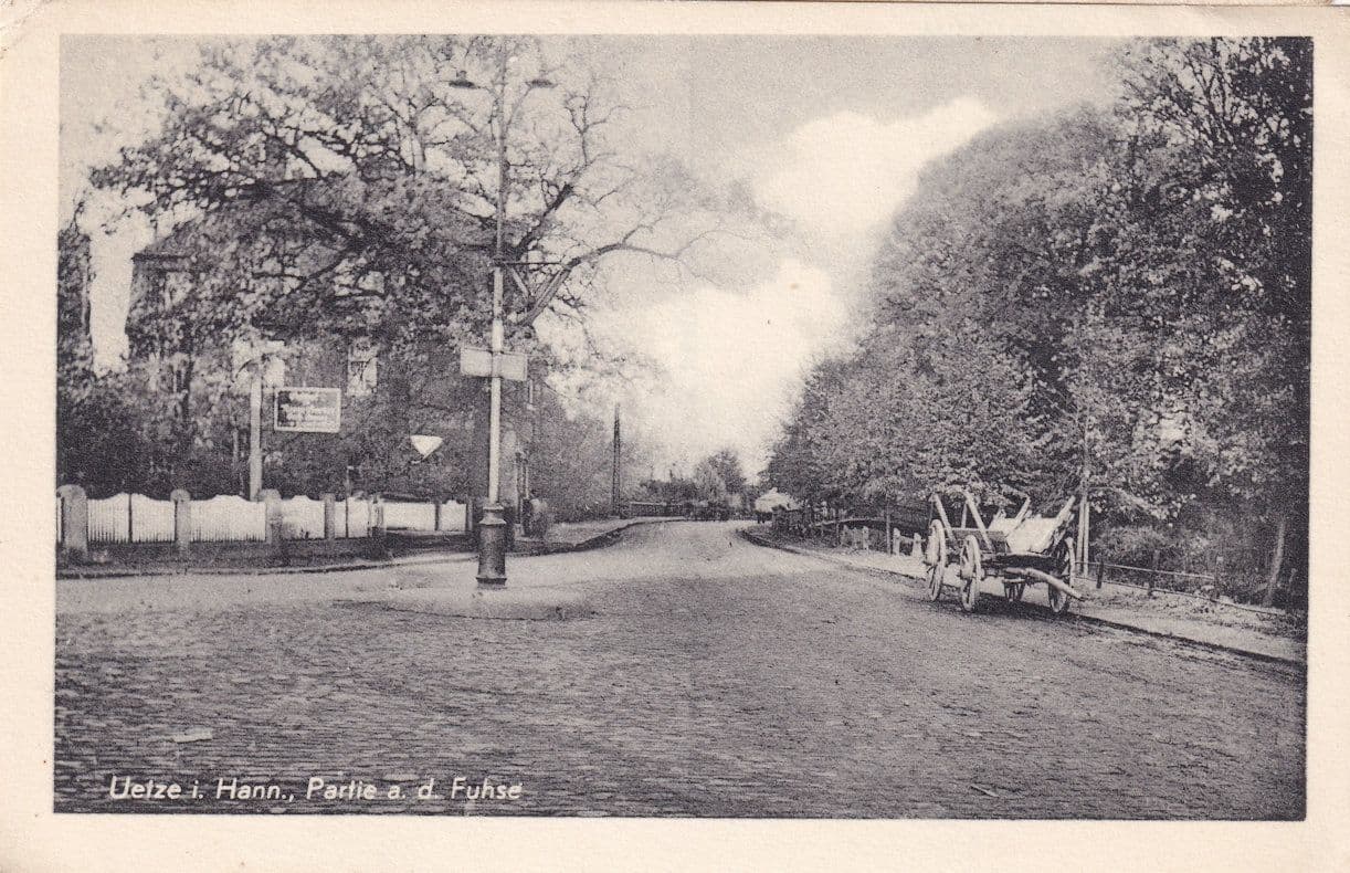 Uetze Hann Partie A D Fuhse Old German Postcard