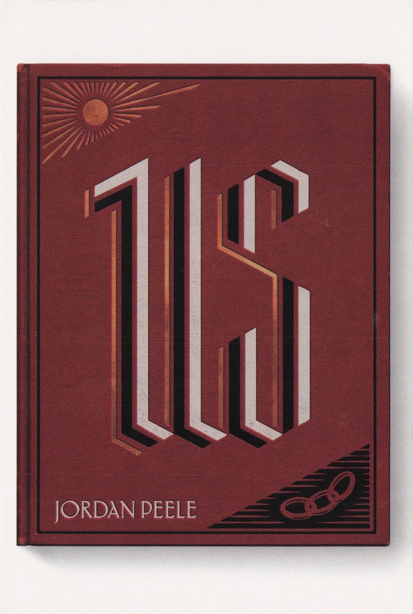 US Jordan Peele Horror Film Movie As Rare Old Book Cover Postcard
