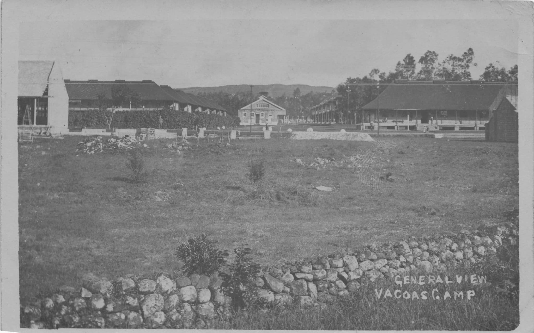Vacoas Camp Mauritius From Visitor Military Africa Old RPC Postcard