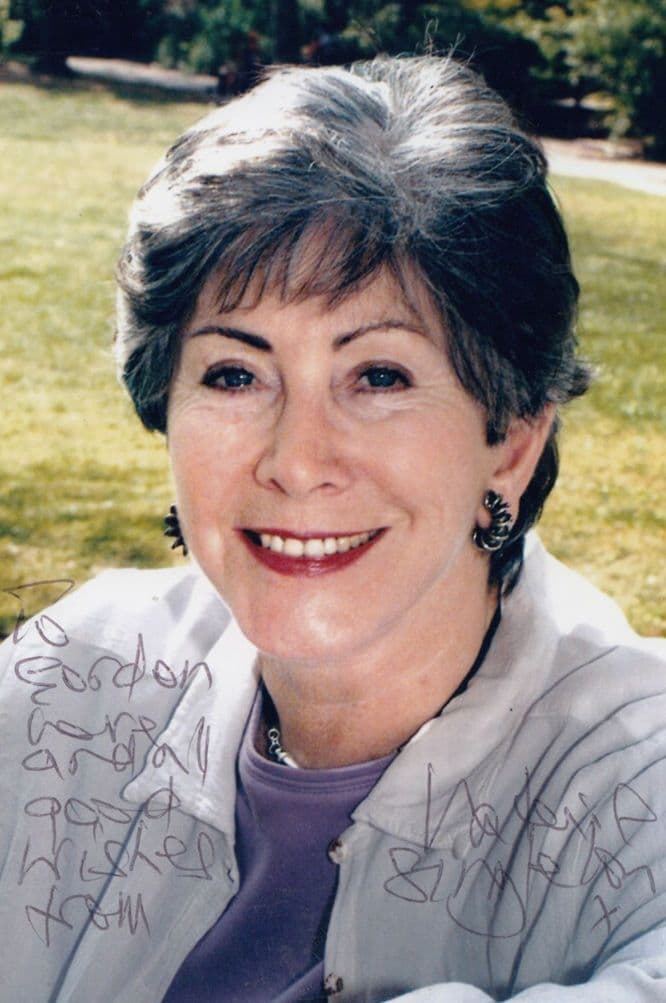Valerie Singleton of Blue Peter Hand Signed Autograph Photo