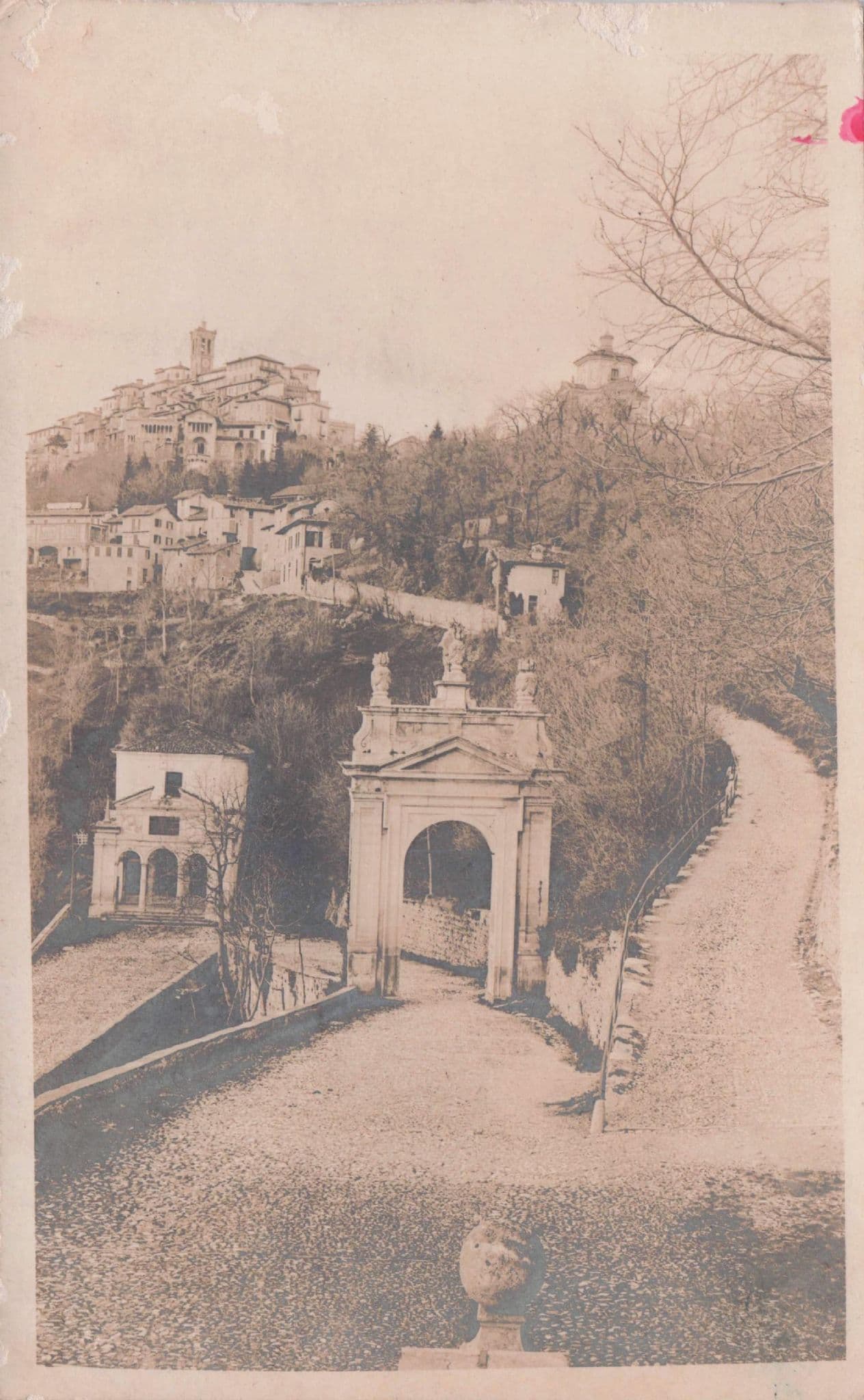 Varese Italy Identified Location in 1913 Lombardy Postcard
