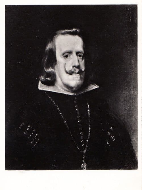 Velasquez Philip 4 IV Of Spain Real Photo Art National Gallery Painting Postcard