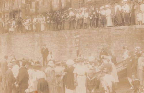 Ventnor Isle Of Wight Childrens Church Mission Preacher Old Real Photo Postcard