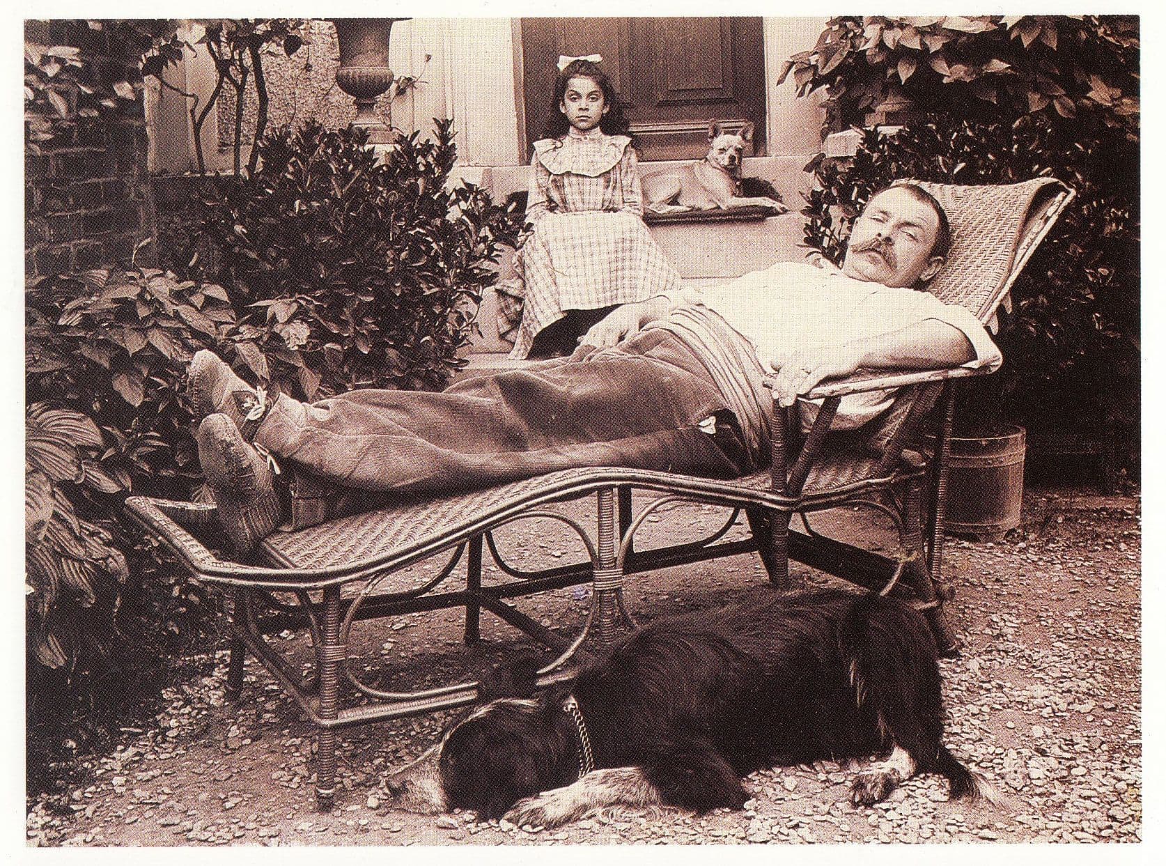 Vers Cahors France Jean Henry Victorian French Siesta Photo Postcard