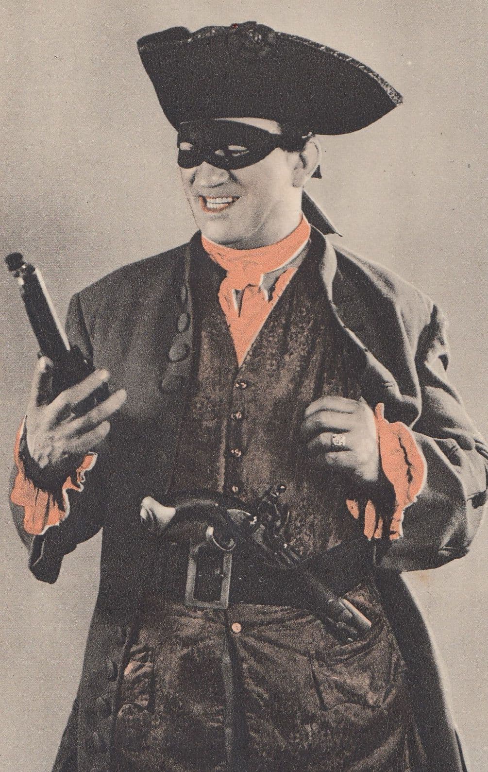 Victor McLaglen As Dick Turpin Film Movie Antique Postcard
