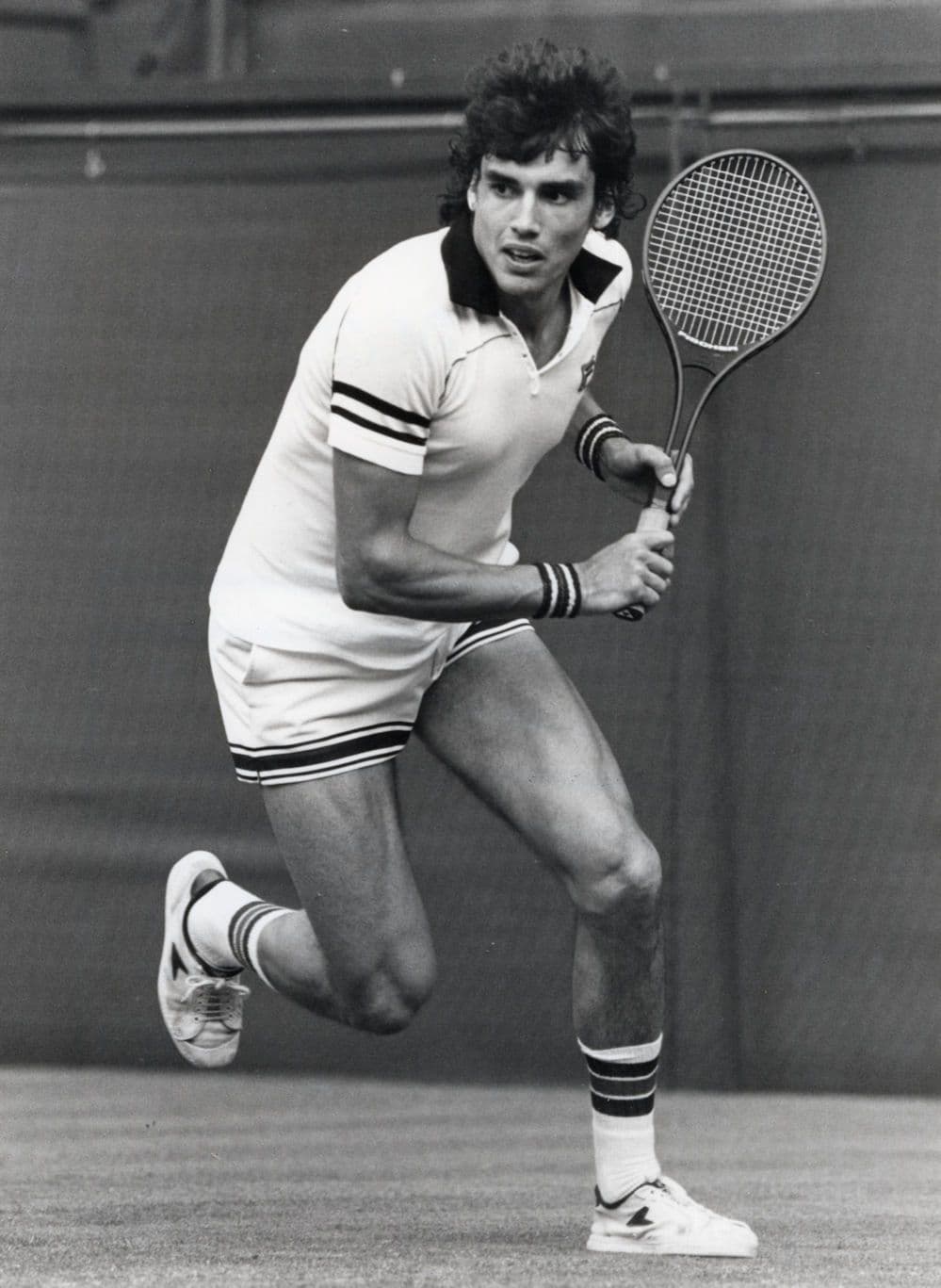 Victor Pecci Paraquay Tennis Wimbledon 1981 Large 8x6 Press Photo