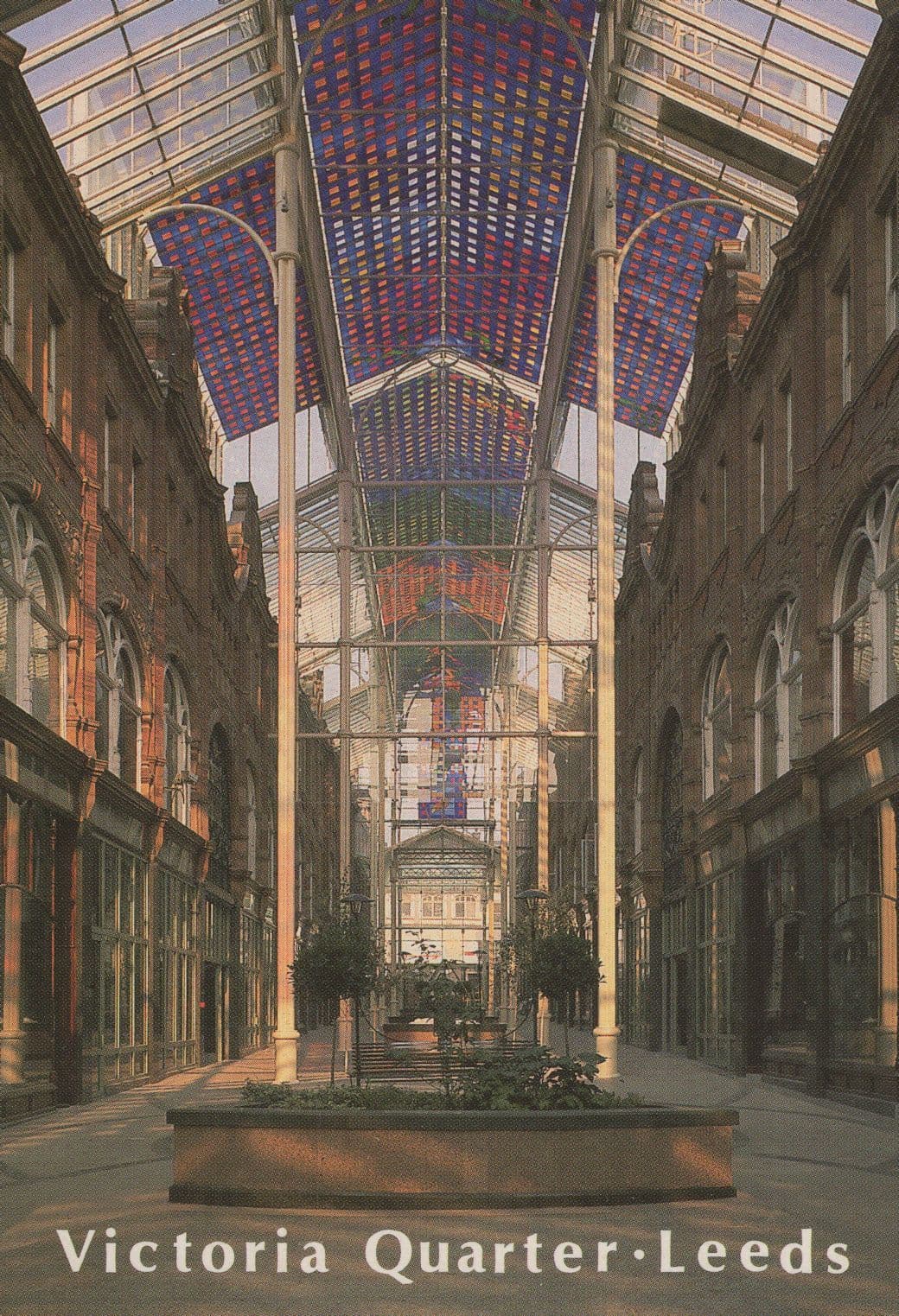 Victoria Quarter Leeds Postcard