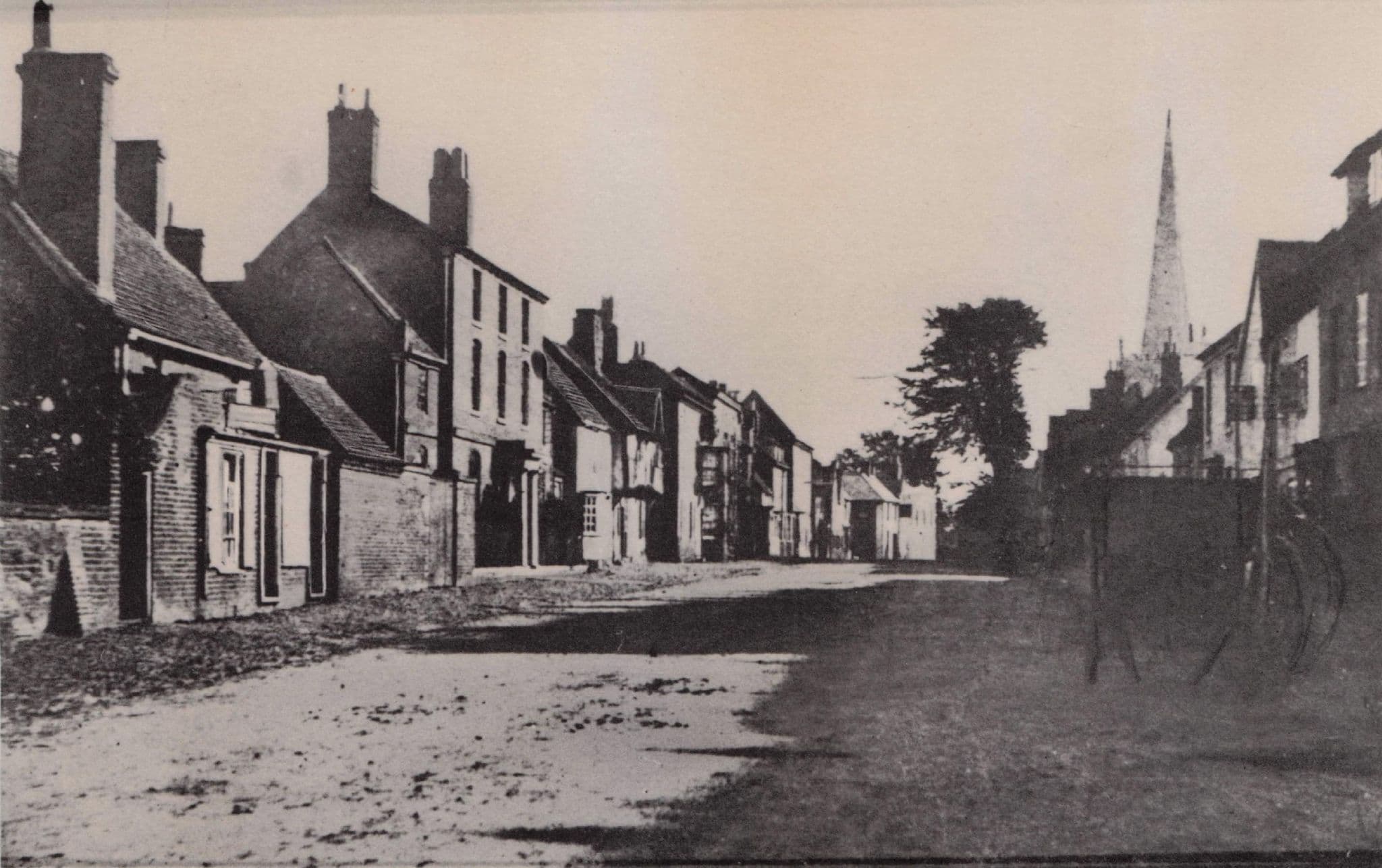 Victorian High Street Solihull in 1853 West Midlands Birmingham Rare Photo Postcard