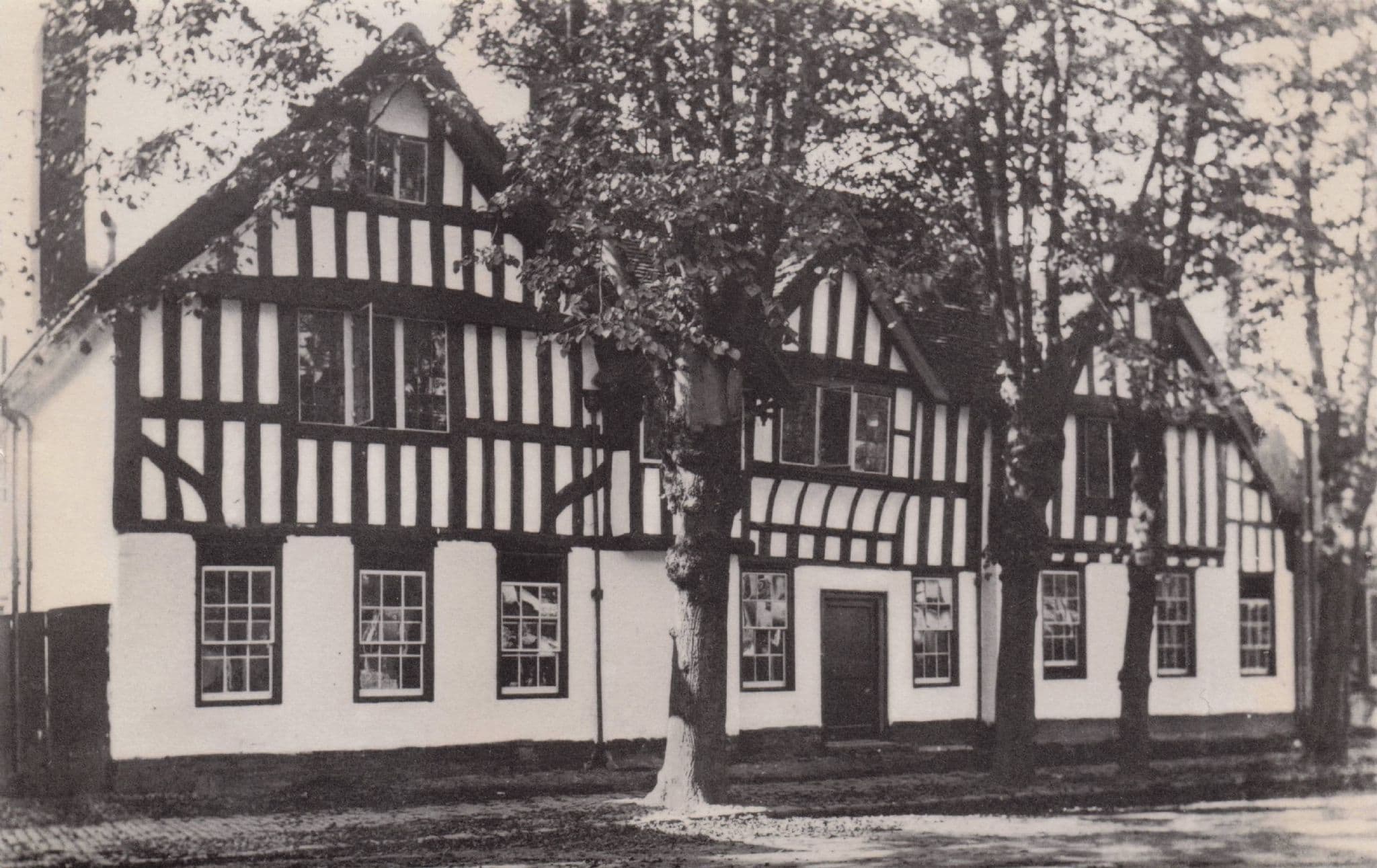 Victorian Manor House Solihull West Midlands Birmingham Rare Photo Postcard