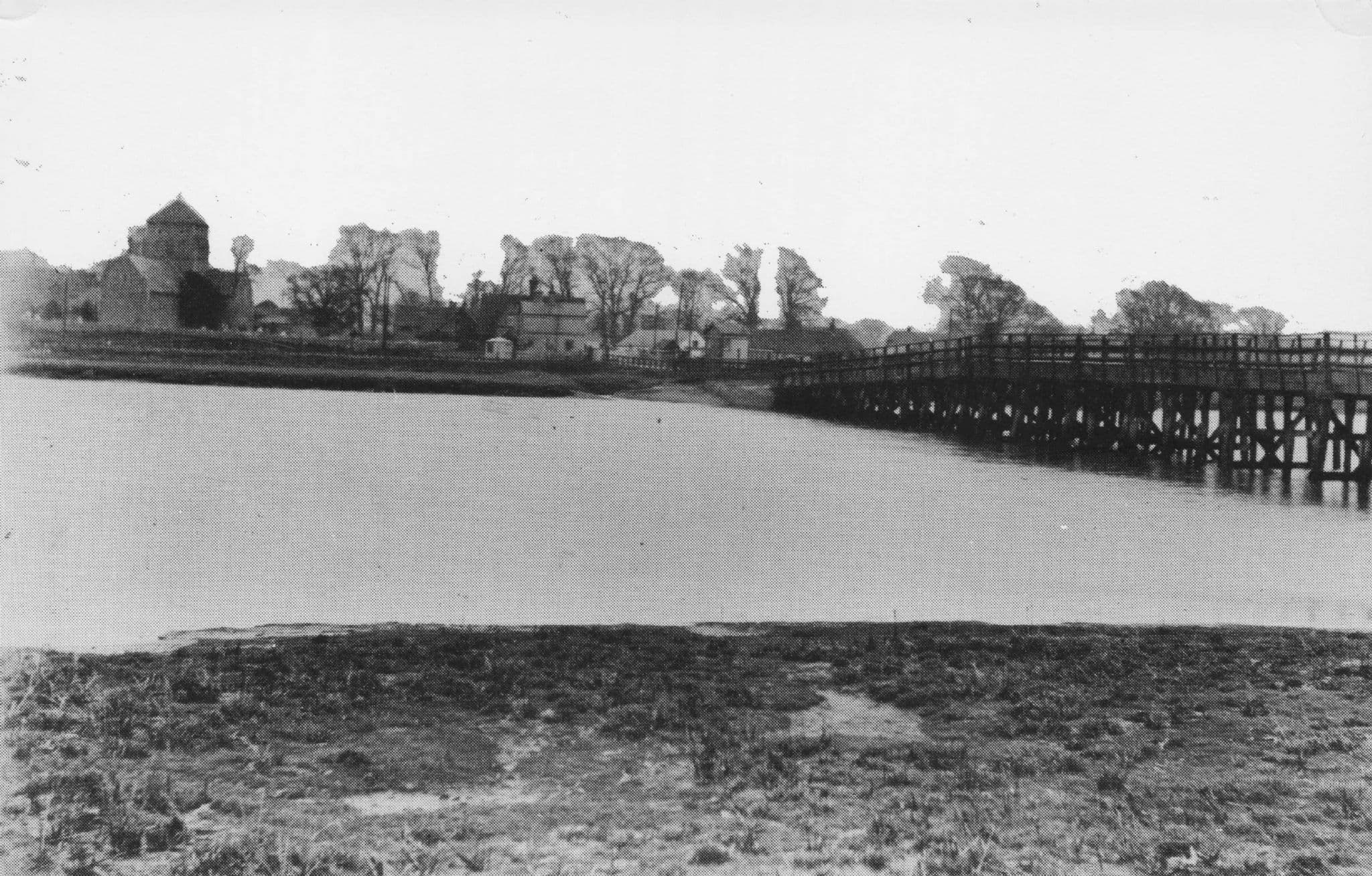 Victorian Old Shoreham St Nicholas Saxon History Sussex Postcard