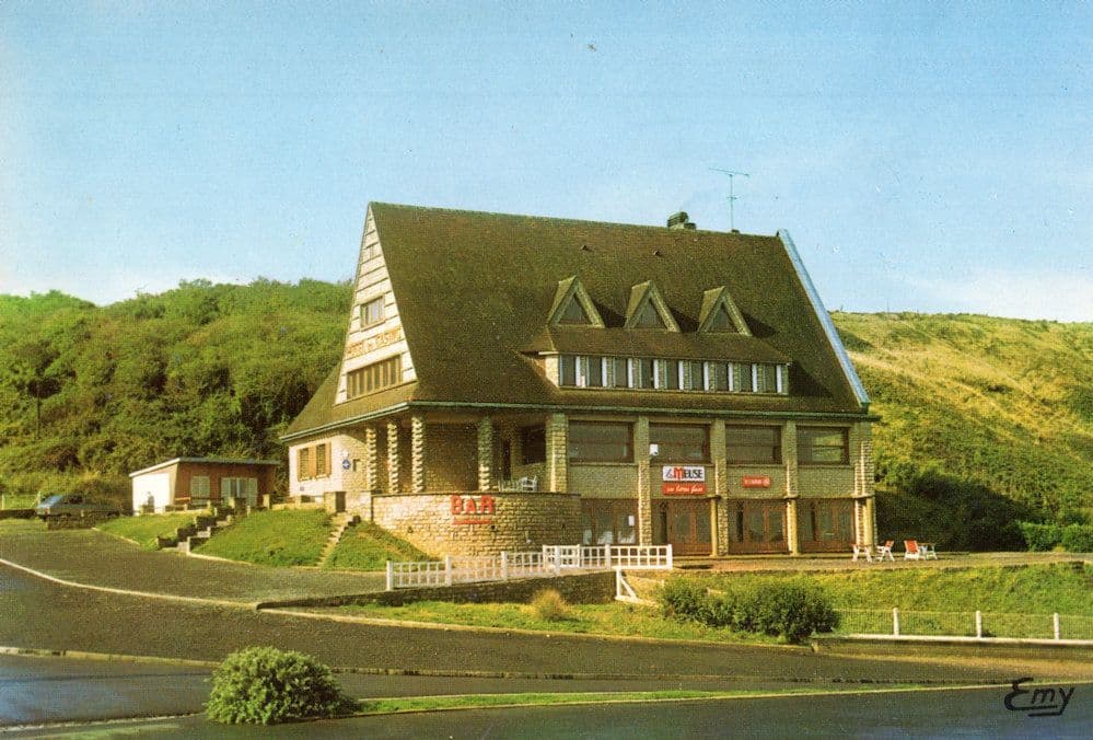 Vierville Sur Mer Hotel Du Casino French Postcard
