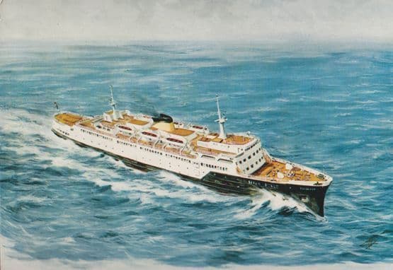 Villandry Ferry French Postcard