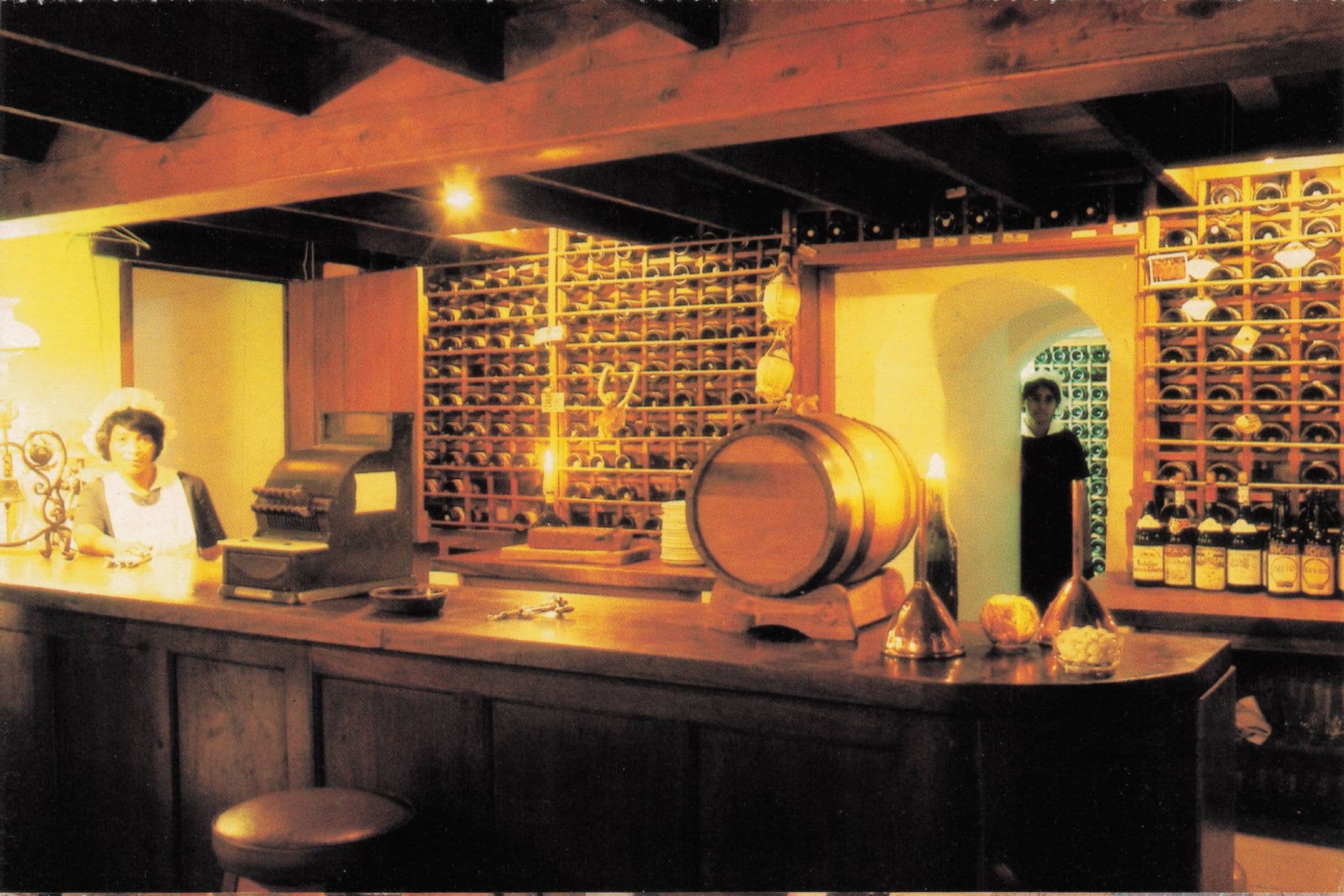 Vintage Wine Cellar Lanzerac Stellenbosch Hotel South Africa Postcard