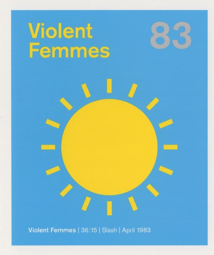 Violent Femmes Debut LP American Punk Folk Rock Band Postcard
