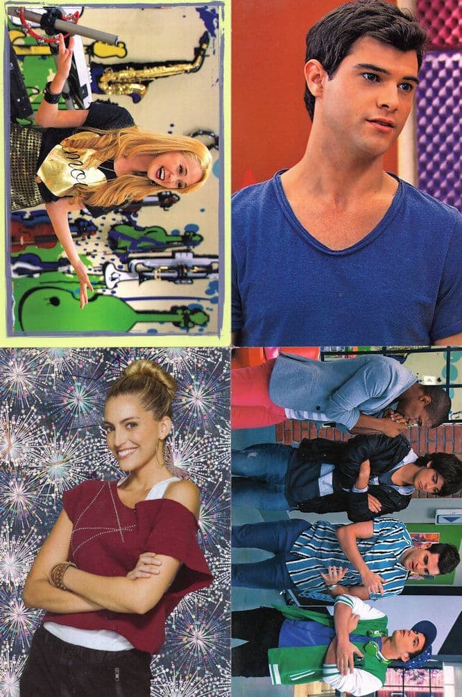 Violetta Disney Friends & Boys 4x Panini Not Stickers Photo Collection