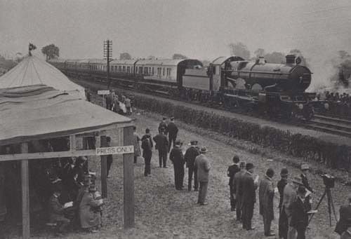 Viscount Churchill First Class The Great Bear BBC Picture Library Photo Postcard