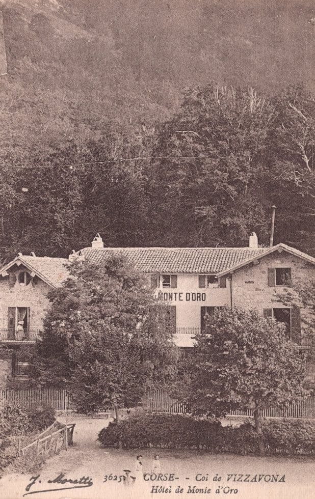 Vizzavona Hotel De Monte D'Oro Italy Corse Antique Postcard