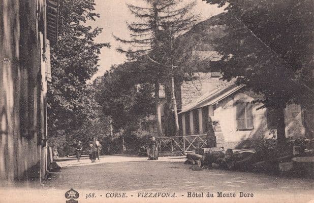 Vizzavona Hotel Du Monte Dore Antique Italian Postcard