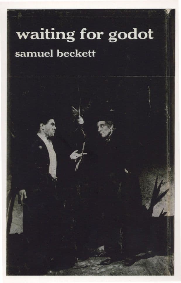 Waiting For Godot Samuel Beckett 1956 Book Postcard