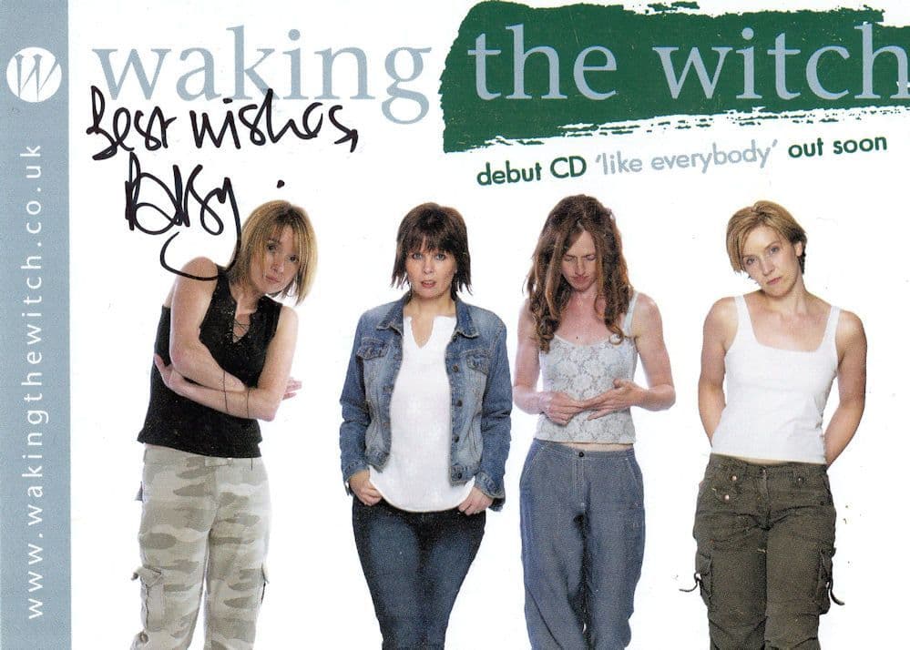 Waking The Witch Like Everybody CD Launch Hand Signed Photo
