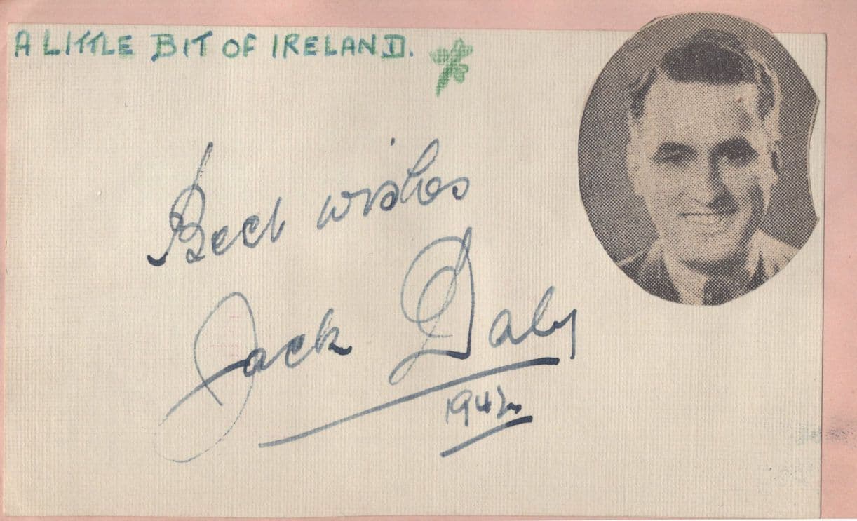 Walter Widdop BBC Radio Opera Tenor Old Hand Signed Autograph