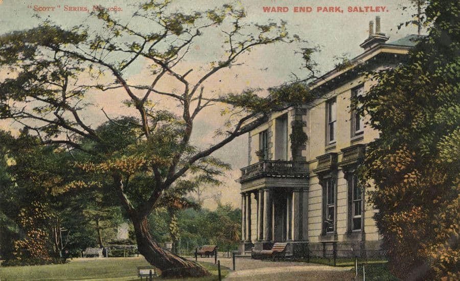 Ward End Park Saltley Birmingham Old Rare Postcard
