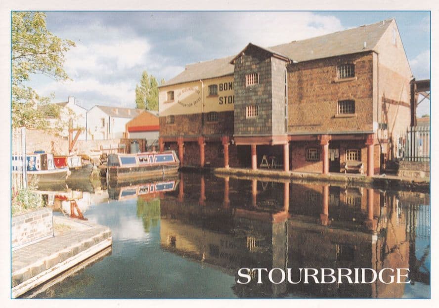 Warehouse Stourbridge West Midlands Hotel Advertising Postcard