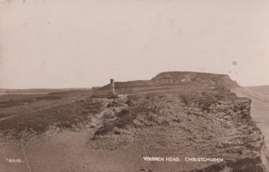 Warren Head Christchurch Real Photo Postcard