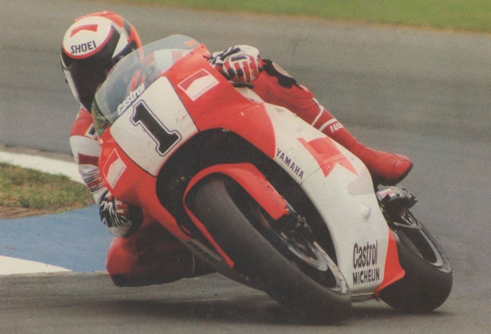 Wayne Rainey American Motorcycle Grand Prix Champion Postcard