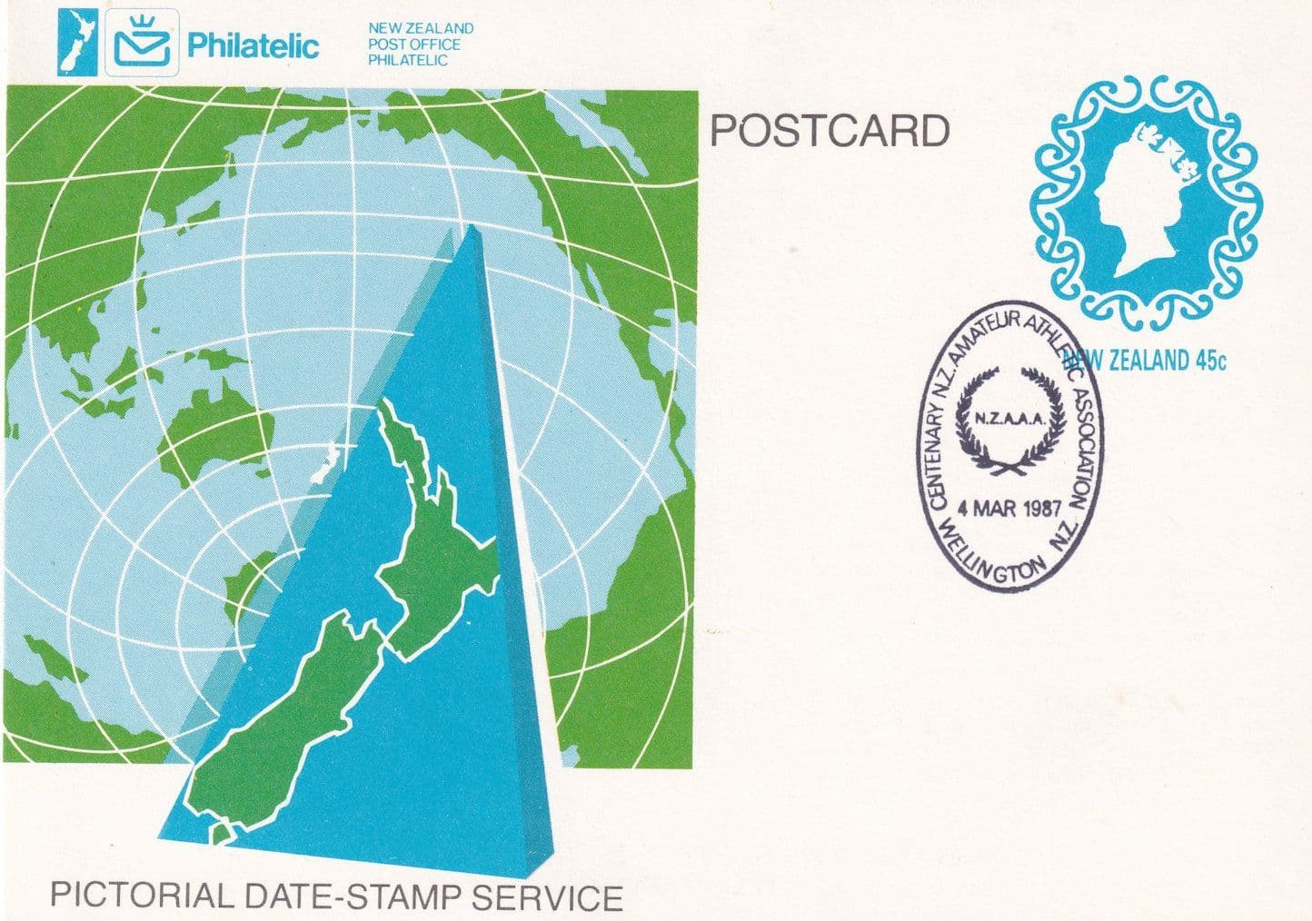 Wellington New Zealand Amateur Athletic Society Assocation FDC