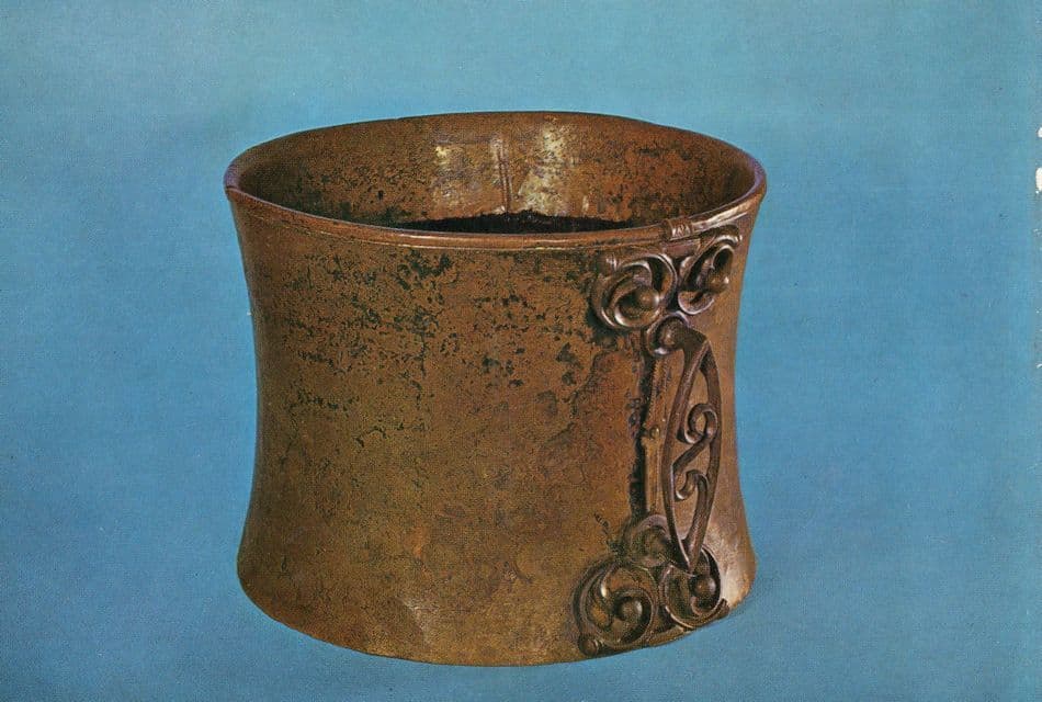 Welsh Roman Antique Trawsfynydd Tankard Jug Postcard