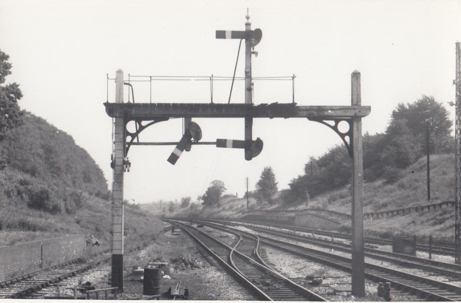 Wembley Station London Railway 1966 Official Photo Photograph