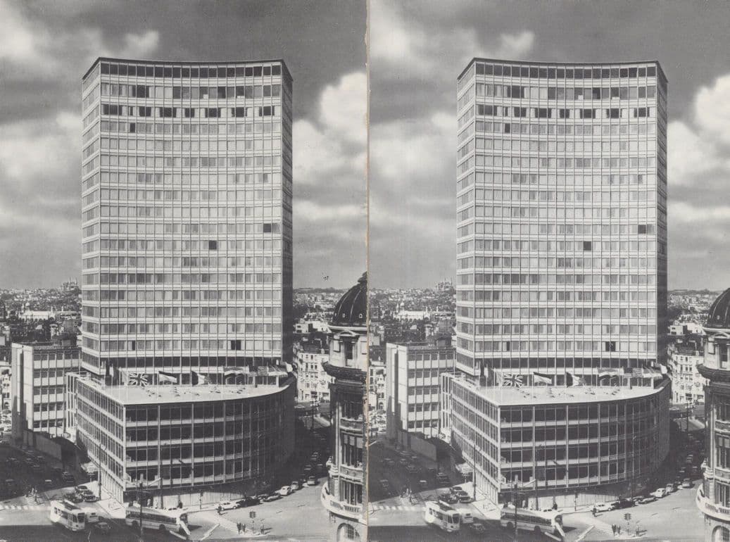Westbury Hotel Brussels Belgium 2x Vintage Postcard s