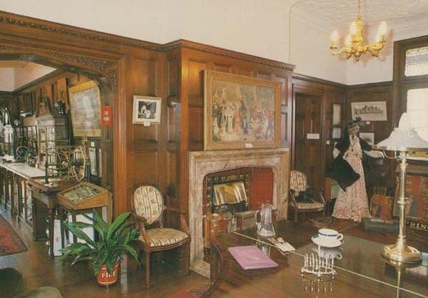 Where King & Queen Rest Stay Room Sandringham Norfolk Rare Postcard