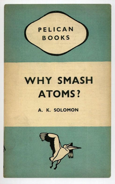 Why Smash Atoms AK Solomon 1945 Book Postcard