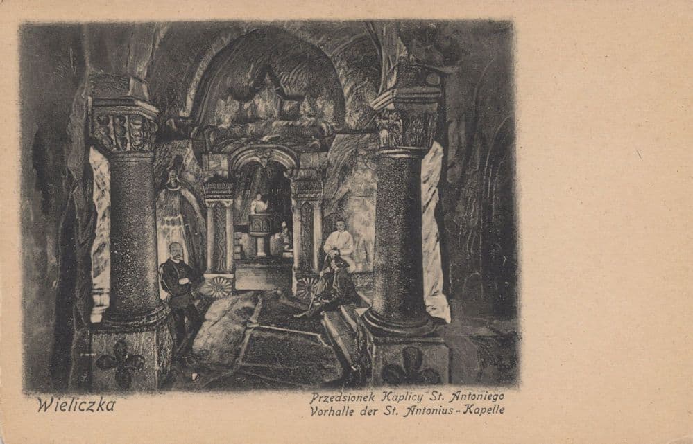 Wieliczka Jan Kaplick Polish Architect Przedsionek Antique Postcard