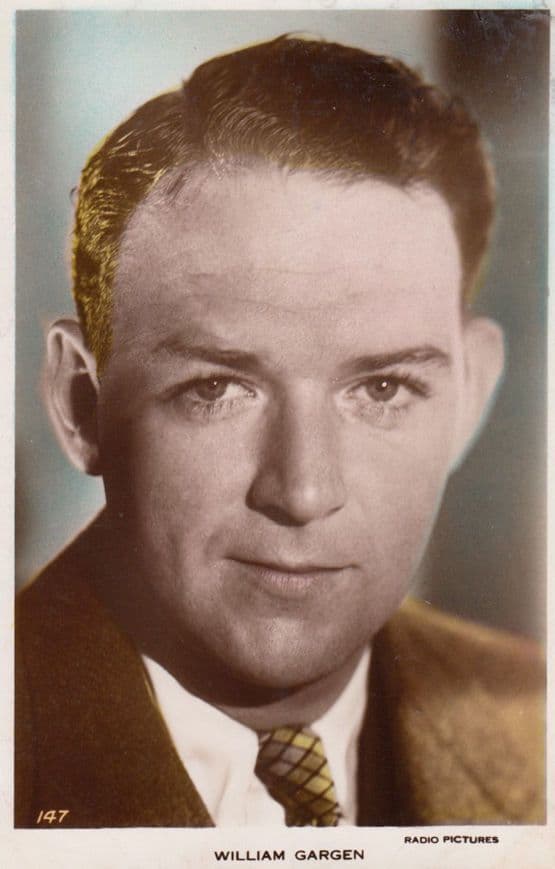 Wiliam Gargen Vintage Photo Postcard