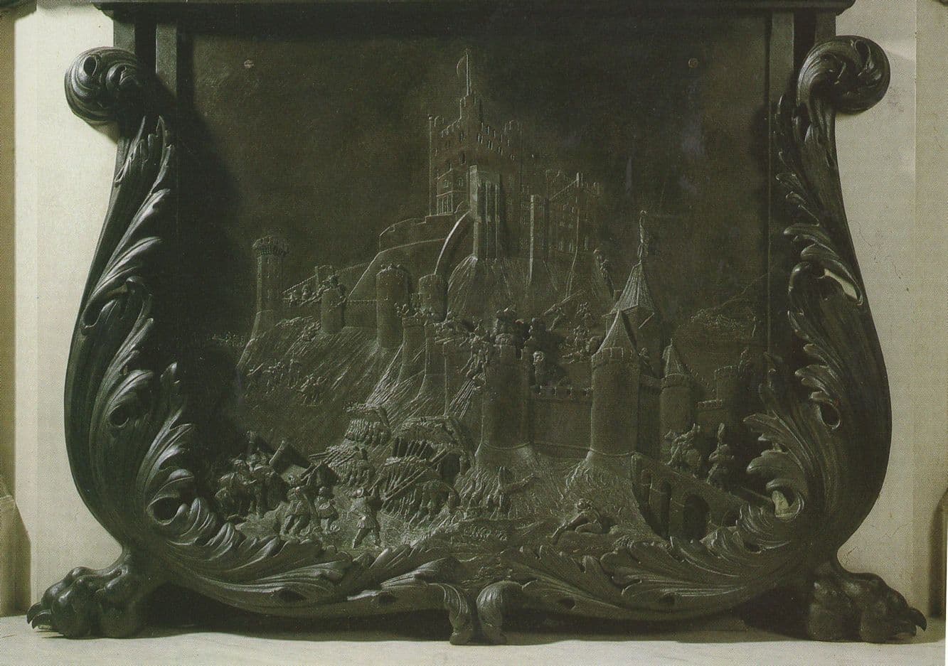William John Bankes Dorset Politician Bronze Siege Castle Postcard