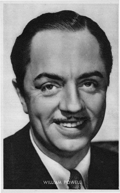 William Powell Vintage Rare Kwatta Film Movie Postcard Size Portrait